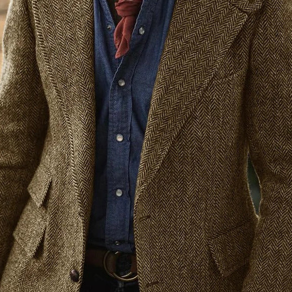 Women or unisex Classic Herringbone Blazer