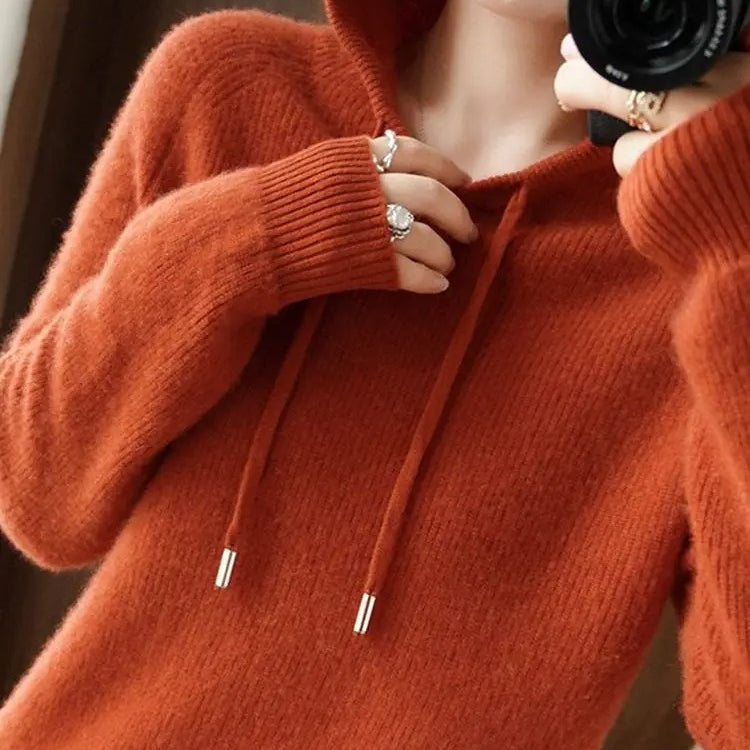 Ashore Shop Women Lightweight Hoody Sweater In Multiple Colors