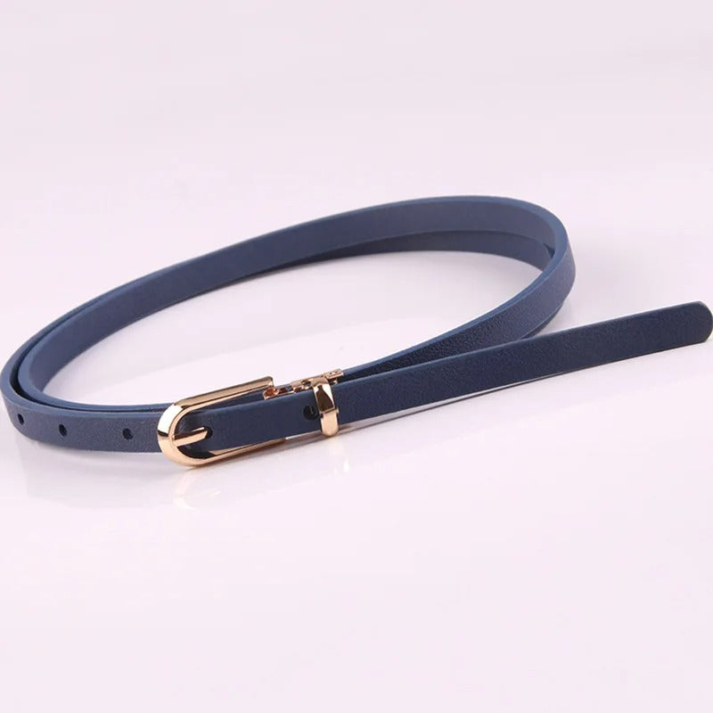 Women's Multiple Colors Thin Belts