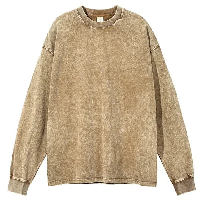 Women’s Ashore Sand Washed Seashore Shades Long Sleeve Tee Unisex