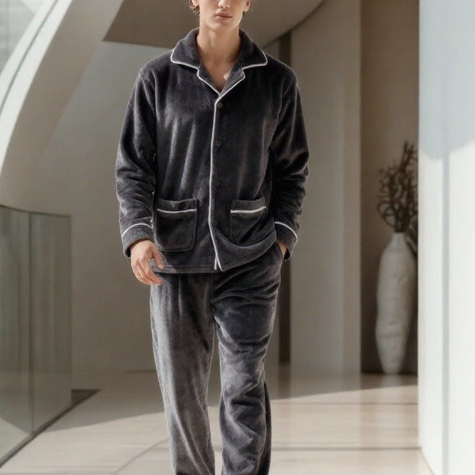 Ashore Shop Men’s Grey Pajama Pant Sets