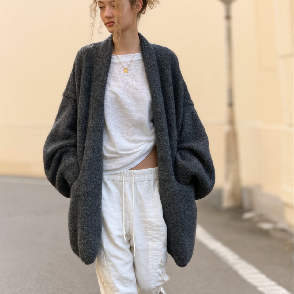 Ashore Shop Trending Long and Loose Sweater Cardigan