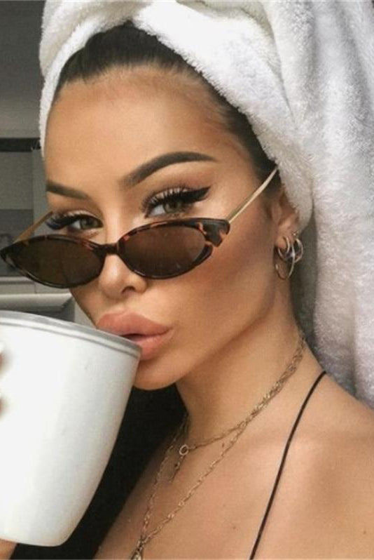 2019 New Women Trendy Small Cat Eye Sunglasses