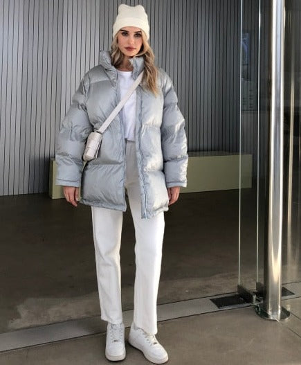 Female water proof outerwear coat New Hot 2022 Women Winter Jacket coat Stylish Thick Warm fluff Parka 