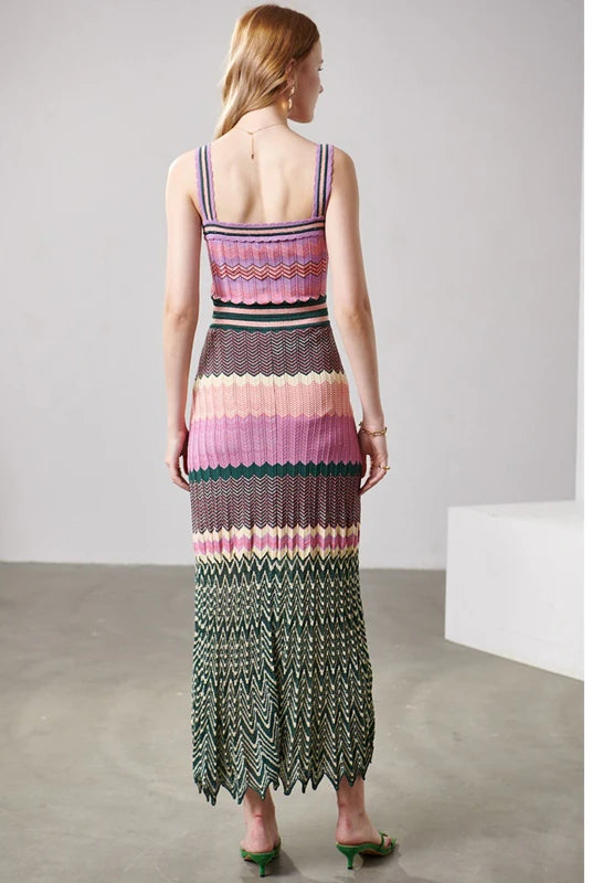 2024_Ashore_Boutique_Lt_Luxury_Silk_Filament_Knitted_Dress_New_Women