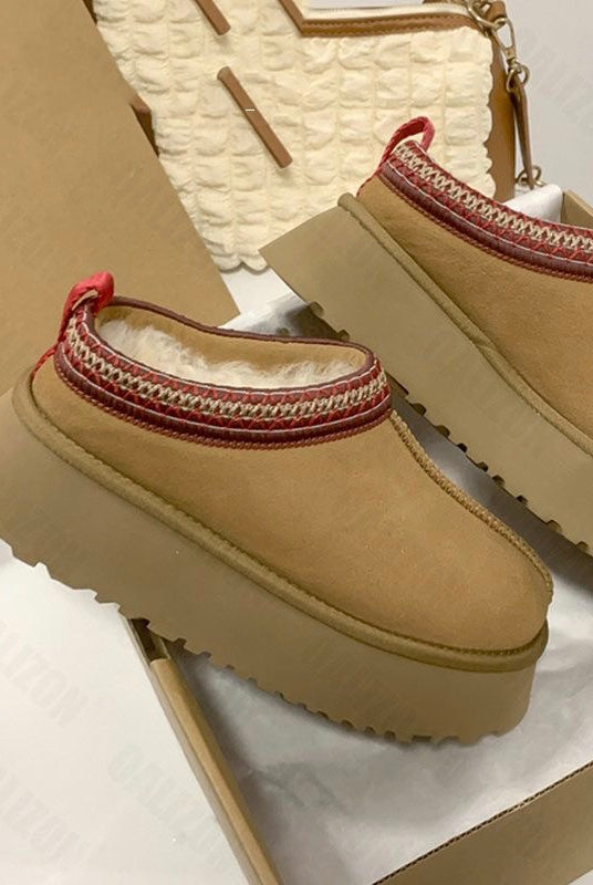 Moccasin Ankle Snow Boots Women Winter 2022