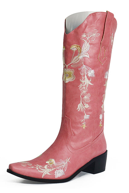 Cowgirl Boots Western Cowboy Long Winter Autumn Boots For Women 2022