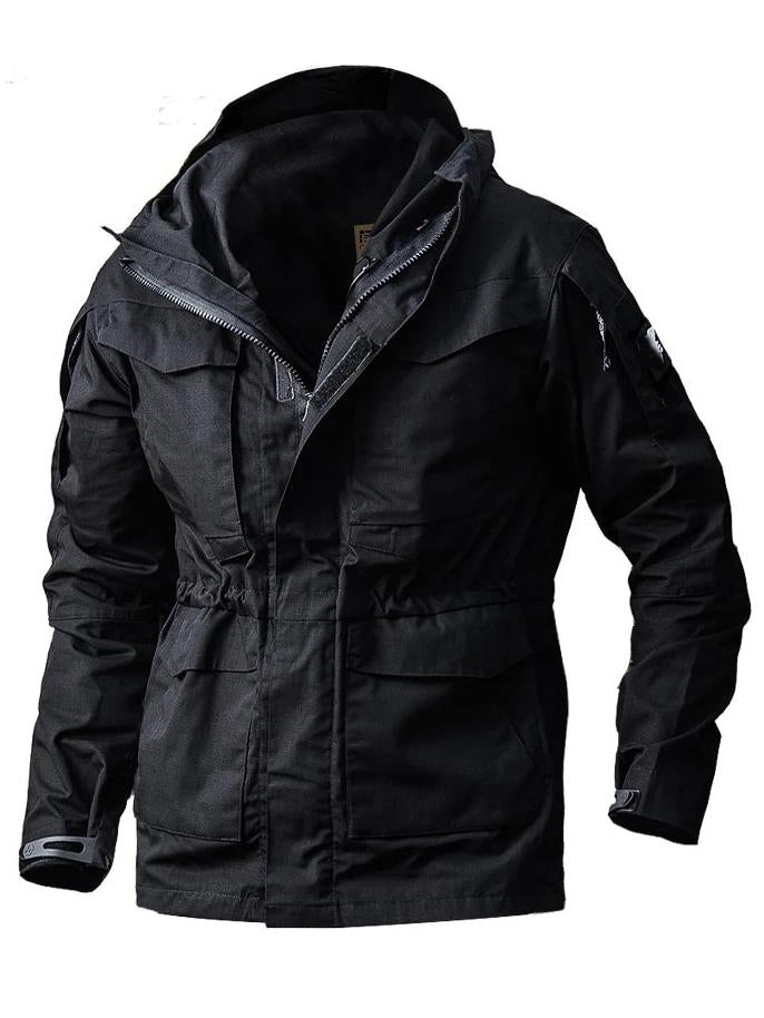 019 Mens Cotton Field Jacket Mens Casual Parka Full Lining Coat
