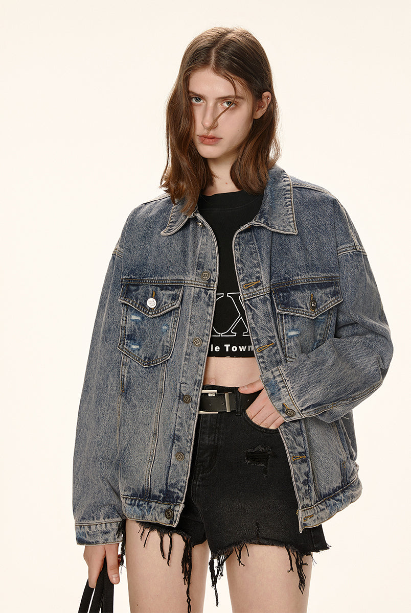 Ashore_Shop_washed_ripped_denim_jacket_for_women_spring_style_Vintage_jackets3