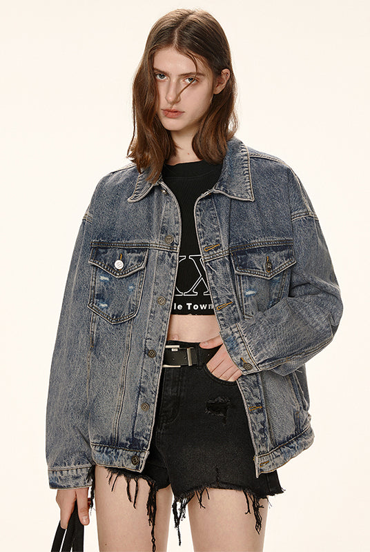 Ashore_Shop_washed_ripped_denim_jacket_for_women_spring_style_Vintage_jackets7