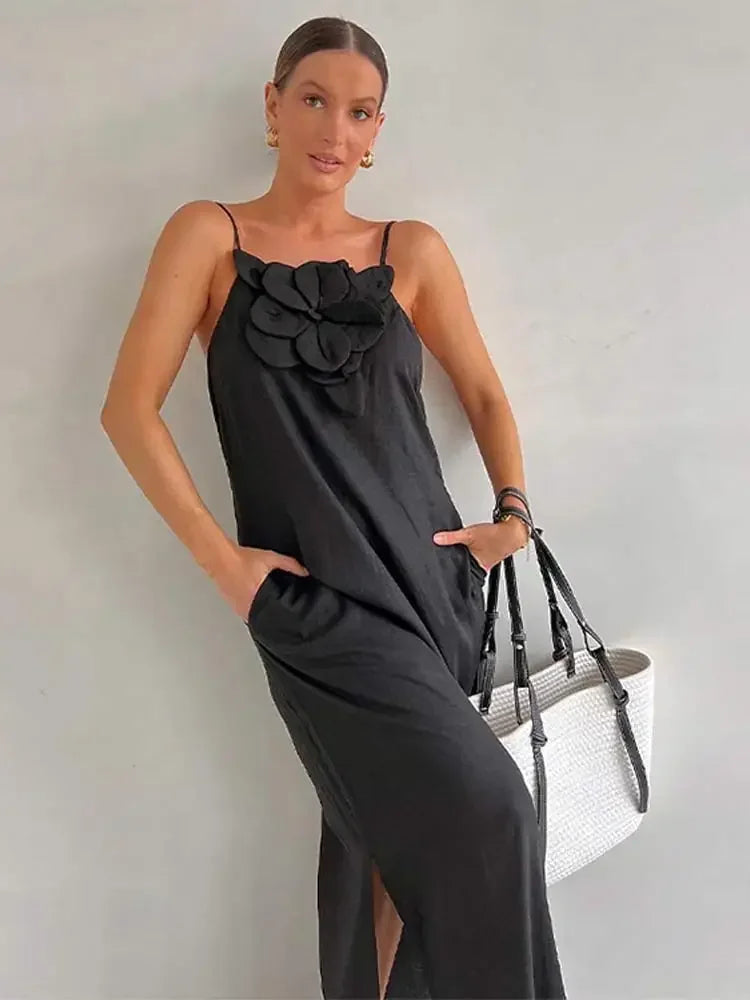 Ashore_shop_Womens_Cocktails_Party_Dresses_Summer_3d_Flower_Red_Midi_Dress-1