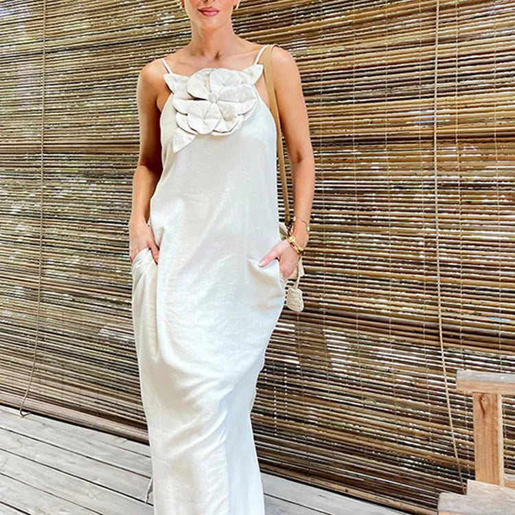 Ashore_shop_Womens_Cocktails_Party_Dresses_Summer_3d_Flower_Red_Midi_Dress-5