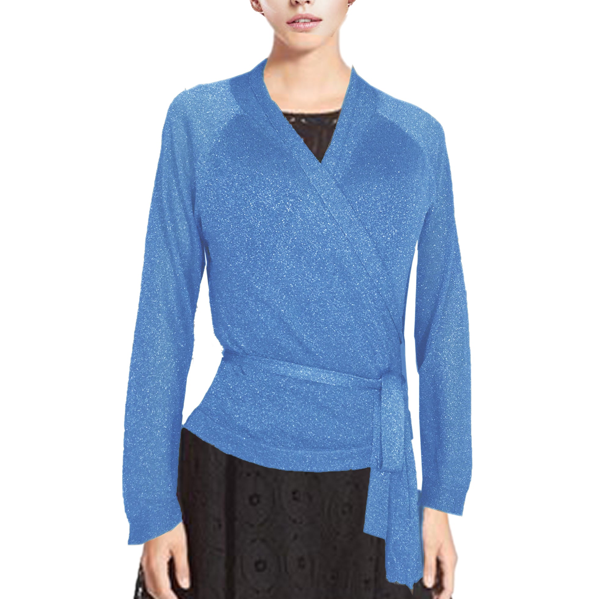 ASHORE 2018 WOMENS LUREX KIMONO CARDIGANS