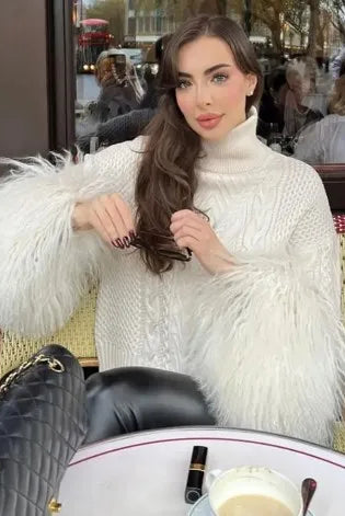 Ashoreshop-Women-Loose-Turtleneck-Plush-Tassel-Sweater-Female-Elegant-Long-Sleeve-Wool-Pullover-Top-0