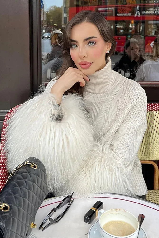 Ashoreshop-Women-Loose-Turtleneck-Plush-Tassel-Sweater-Female-Elegant-Long-Sleeve-Wool-Pullover-Top-2