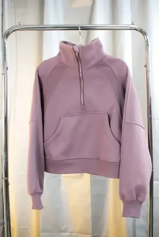 Ashoreshop-Women-Scuba-Sportswear-Half-zipper-Long-Sleeve-Loose-Warm-Sweatshirts-Gym-Workout-Clothes-Sports-and-Leisure924