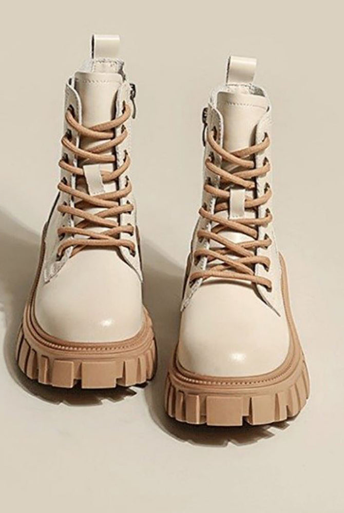 Women Fashion Martin Boots Spring and Autumn Single Boot