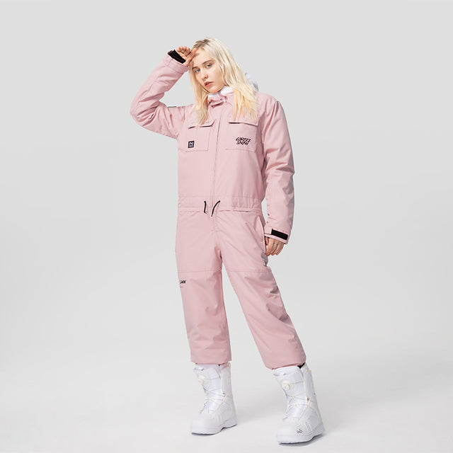 Ashore Ski Shop Winter Ski Suit Men Women Windproof Waterproof Warm Ski Overalls