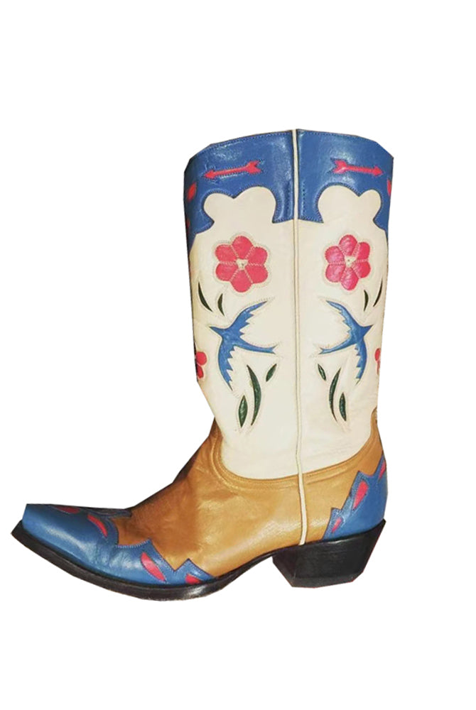 Ashore Western Shop Cowgirl Boots knight boots women's embroidery western Boots