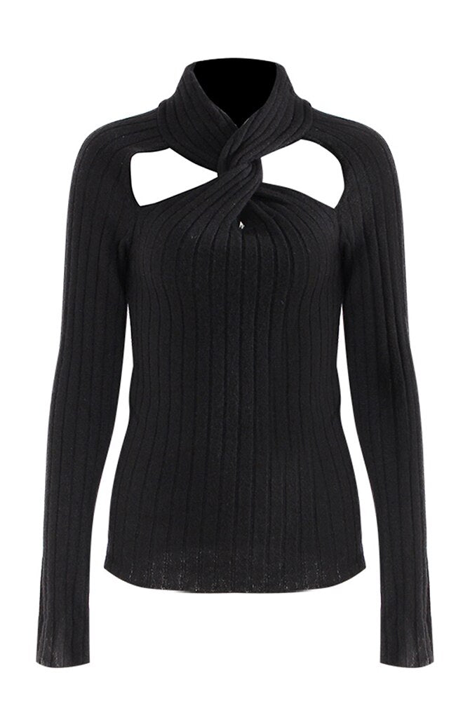 Ashore Shop Women's Knitted Pullover Knitted Top