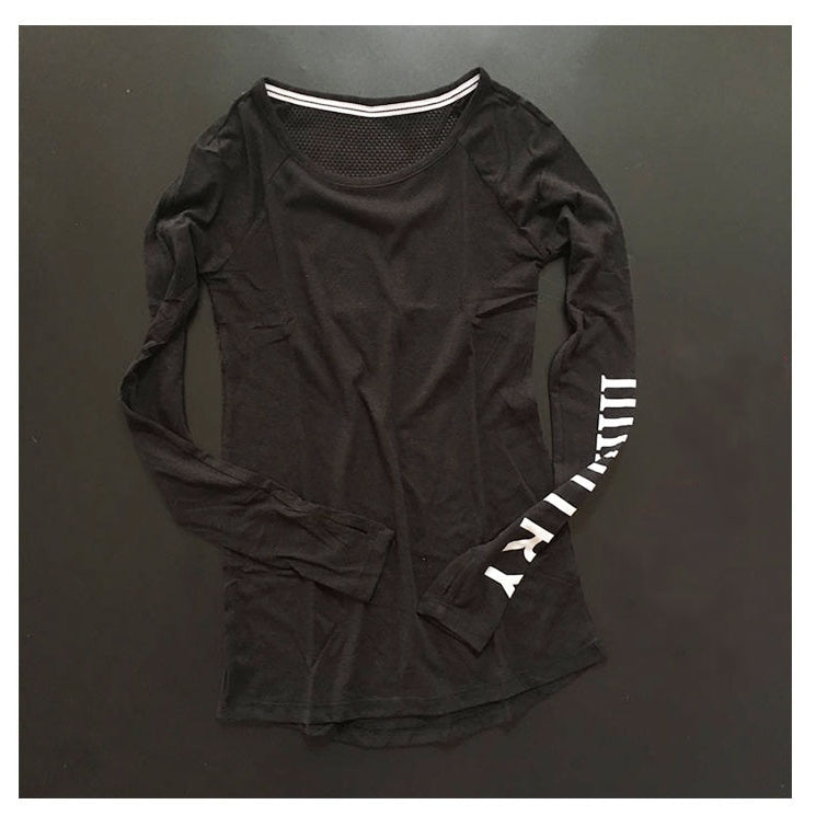 Fitness Yoga Shirt Breathable Sportswear Women T Shirt Sport Yoga Top Quick-Dry Running Shirt Gym Sport Shirt Jacket