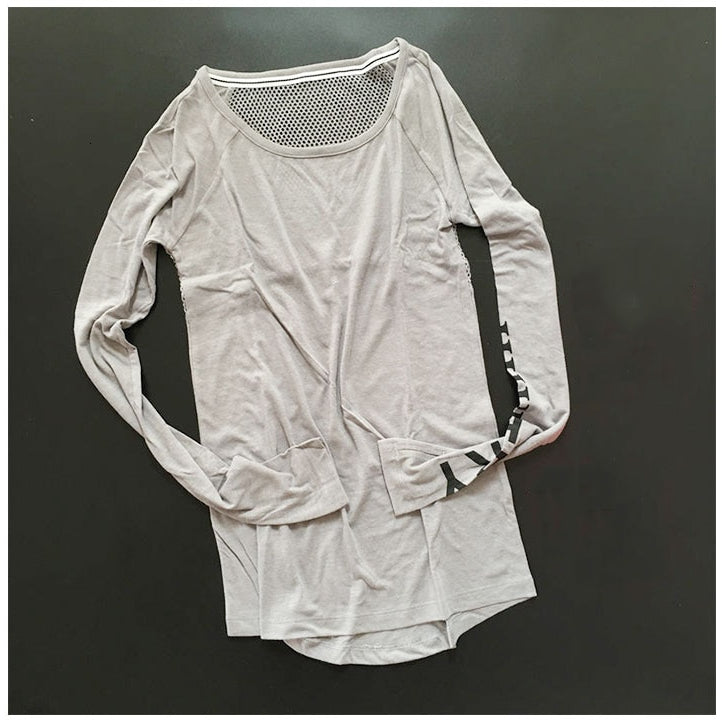 Fitness Yoga Shirt Breathable Sportswear Women T Shirt Sport Yoga Top Quick-Dry Running Shirt Gym Sport Shirt Jacket