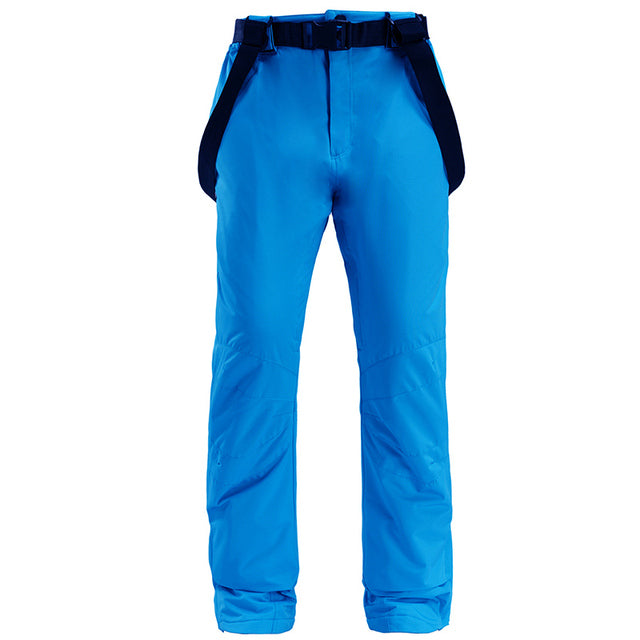 Ashore Shop 2023 style Jean Snowboard Pants Suspenders Denim Ski Pants Mens and Womens