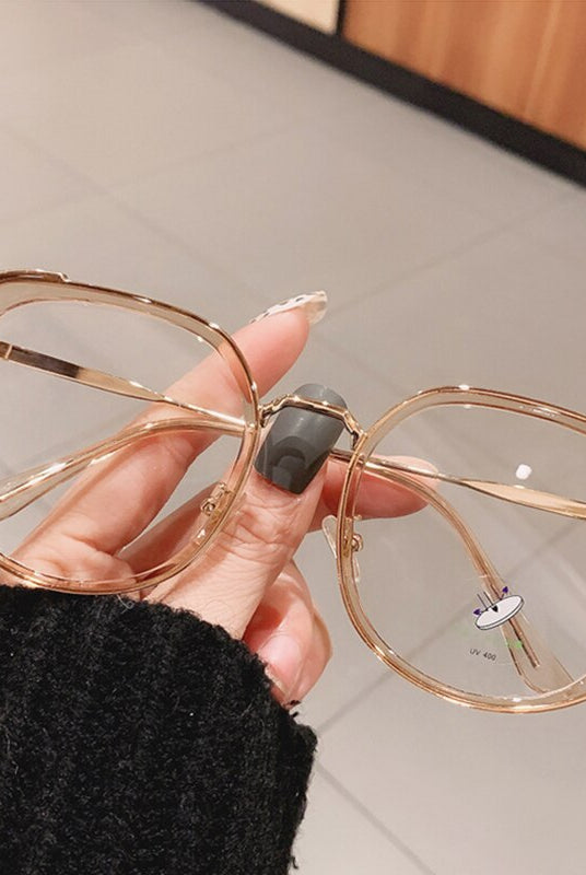 Fashion Oversized Square Women Glasses Frame