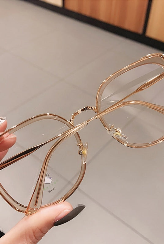 Fashion Oversized Square Women Glasses Frame
