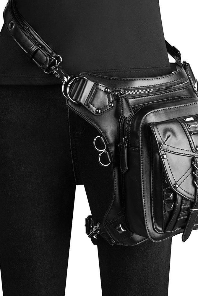 Punk Biker Bags New Men Womens Bag Single Shoulder Messenger Bag