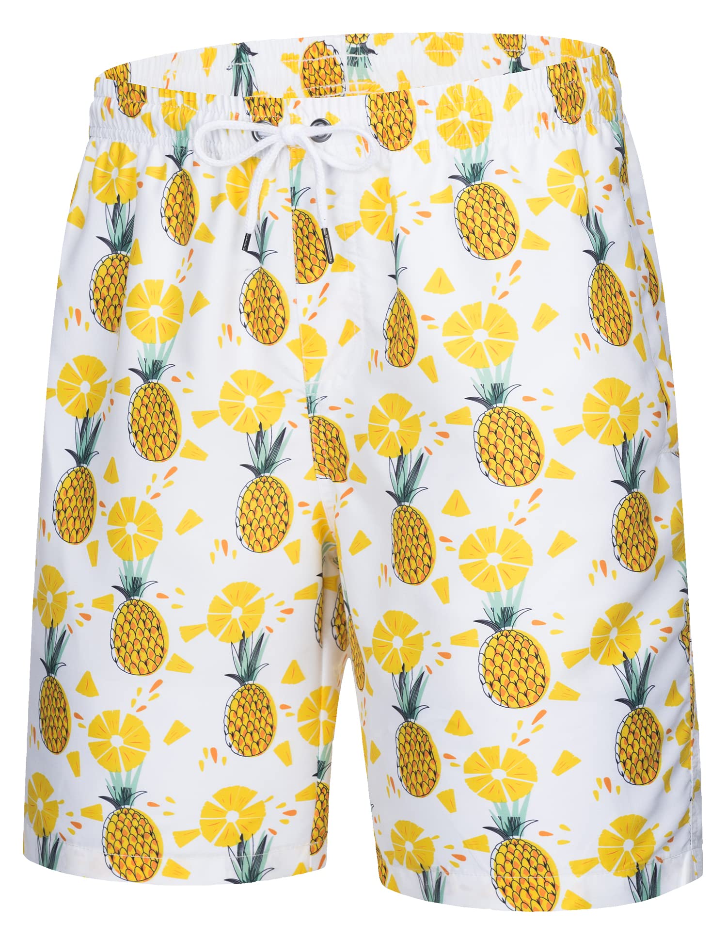 Ashore Mens Swim Shop Mens Swim Trunk Fashion Summer Quick Dry Beach Shorts Mens Board Swim Trunks Shorts Surfing Swimwear W/ Pocket Me