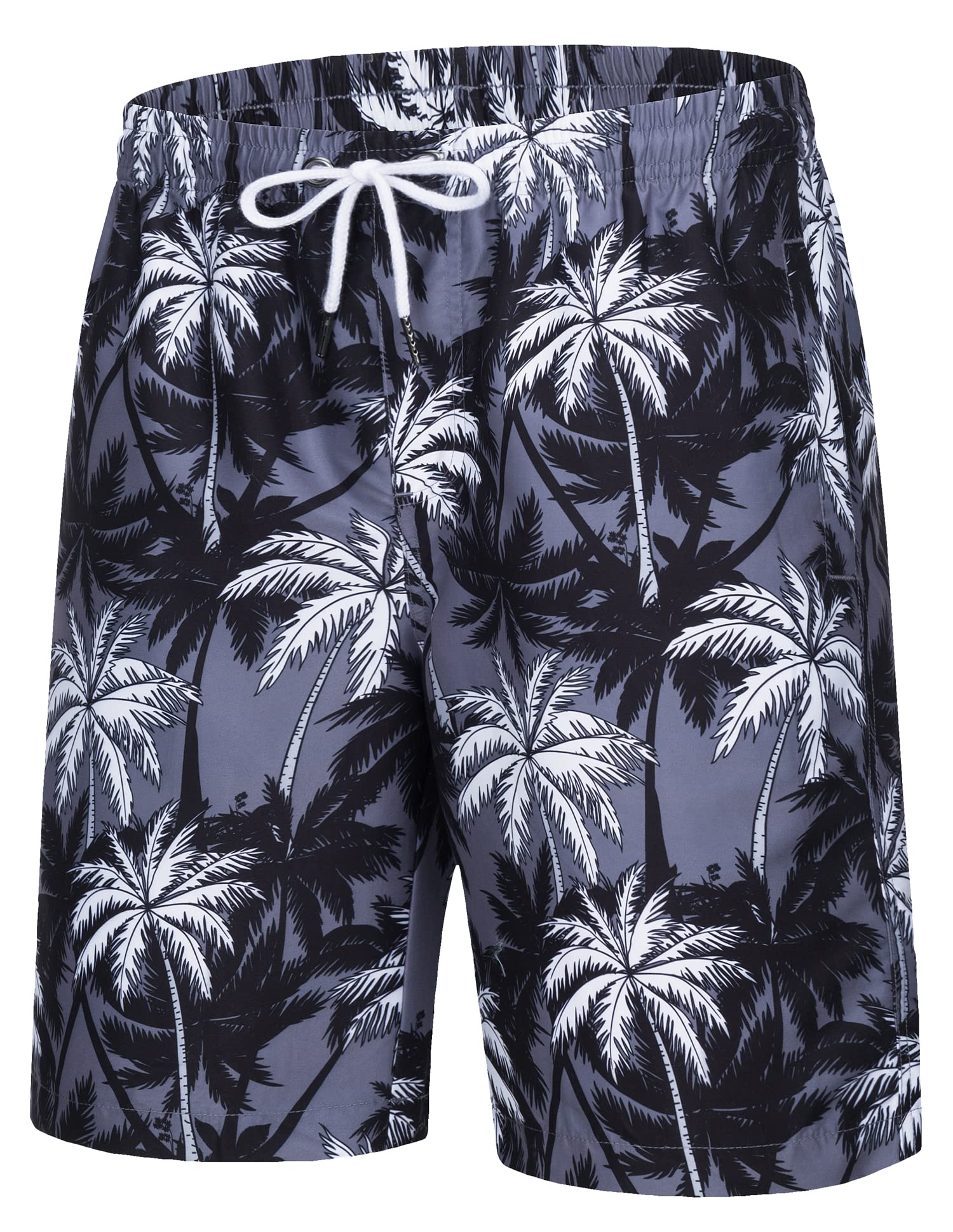 Ashore Mens Swim Shop Mens Swim Trunk Fashion Summer Quick Dry Beach Shorts Mens Board Swim Trunks Shorts Surfing Swimwear W/ Pocket Me