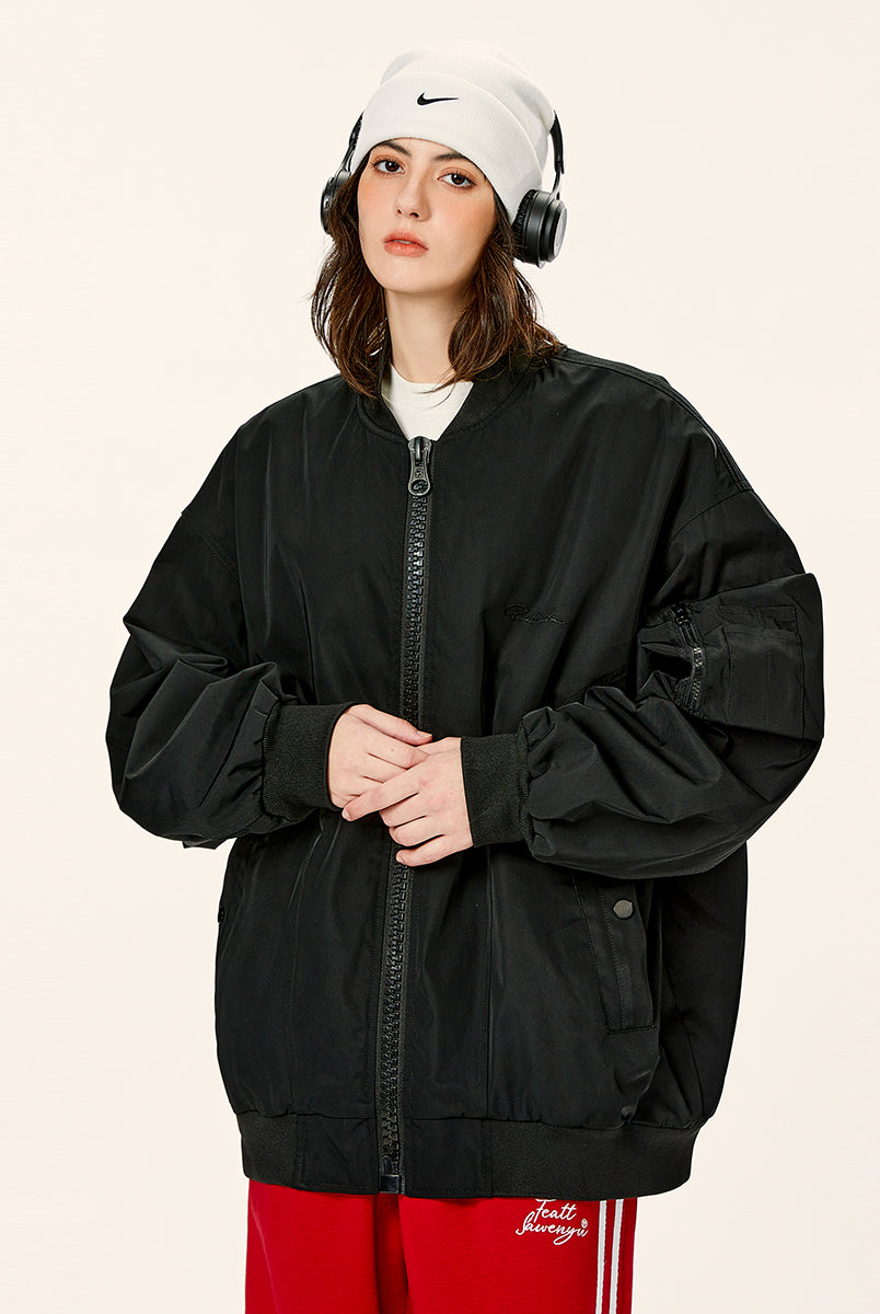 Thick_zipper_flight_jacket_men_s_baseball_couple_jacket_women_s_spring5