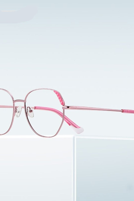 ASHORE VISION CENTER Anti-blue Light Reading Glasses Women Geometry Eyeglasses Frames for Women Blue Light Blocking Glasses Optical Eyewear