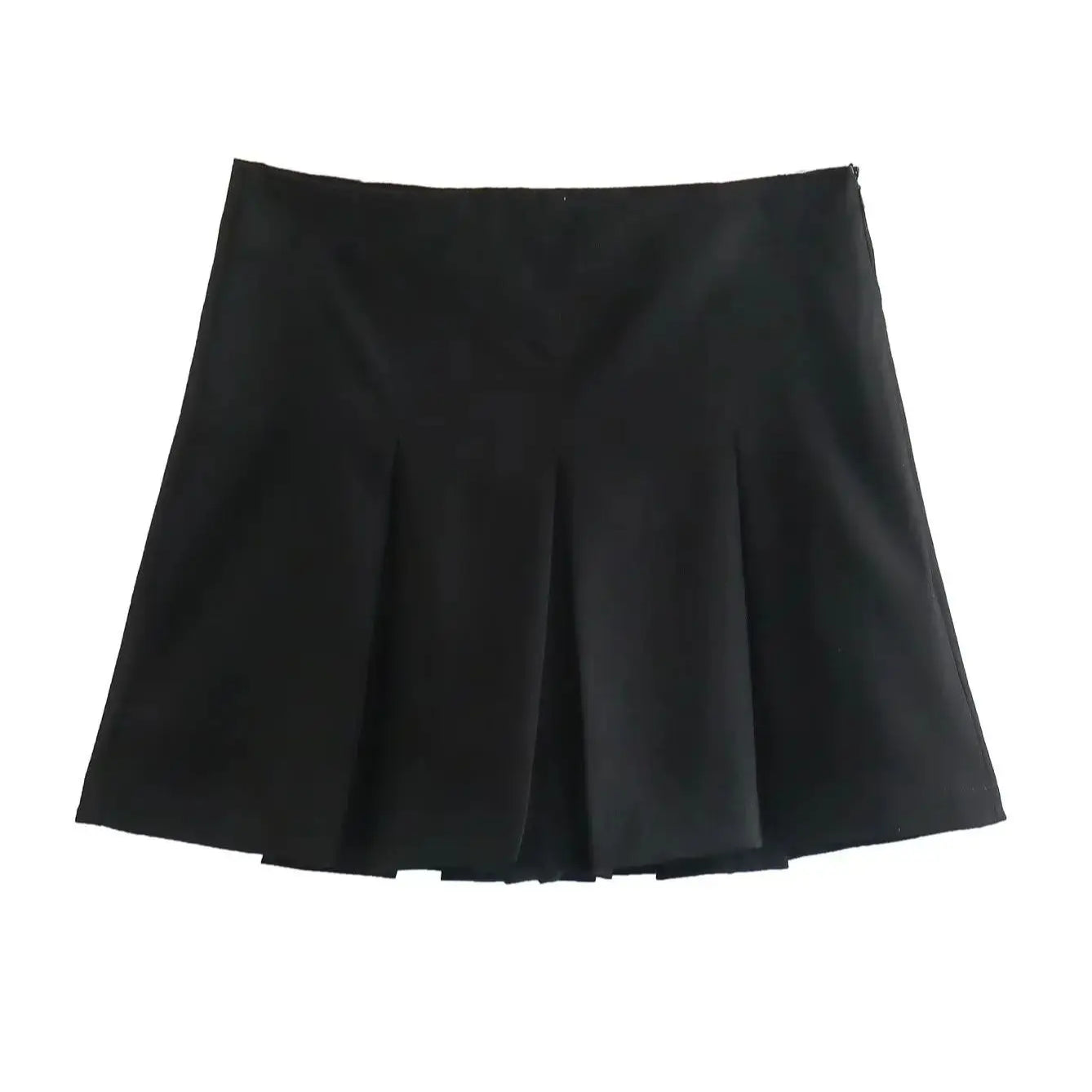 Womens Pleated Mini Skirt and Shorts Grey Mini Skirts Women Ruffles Pleated Sexy Shorts Skirts