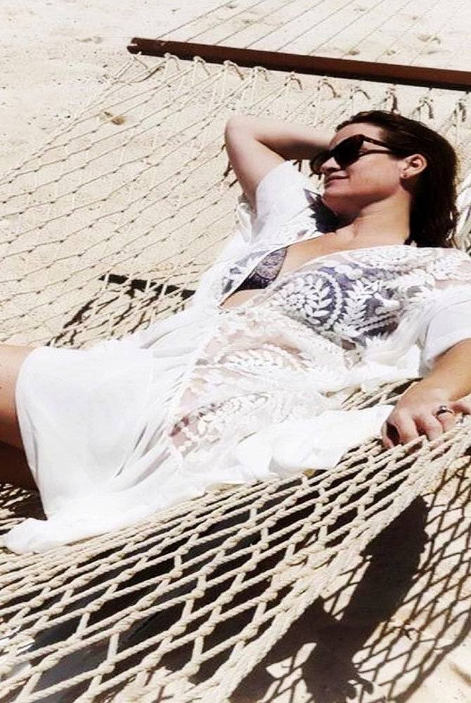 ASHORESHOP White Bikini Cover Ups Lace Dresses See Through Cover Ups