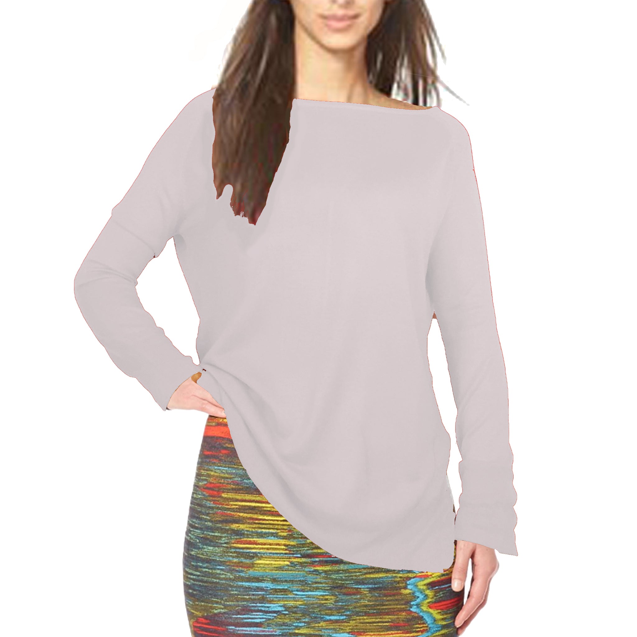 ASHORE WOMENS CLASSIC FINE LONG SWEATERS