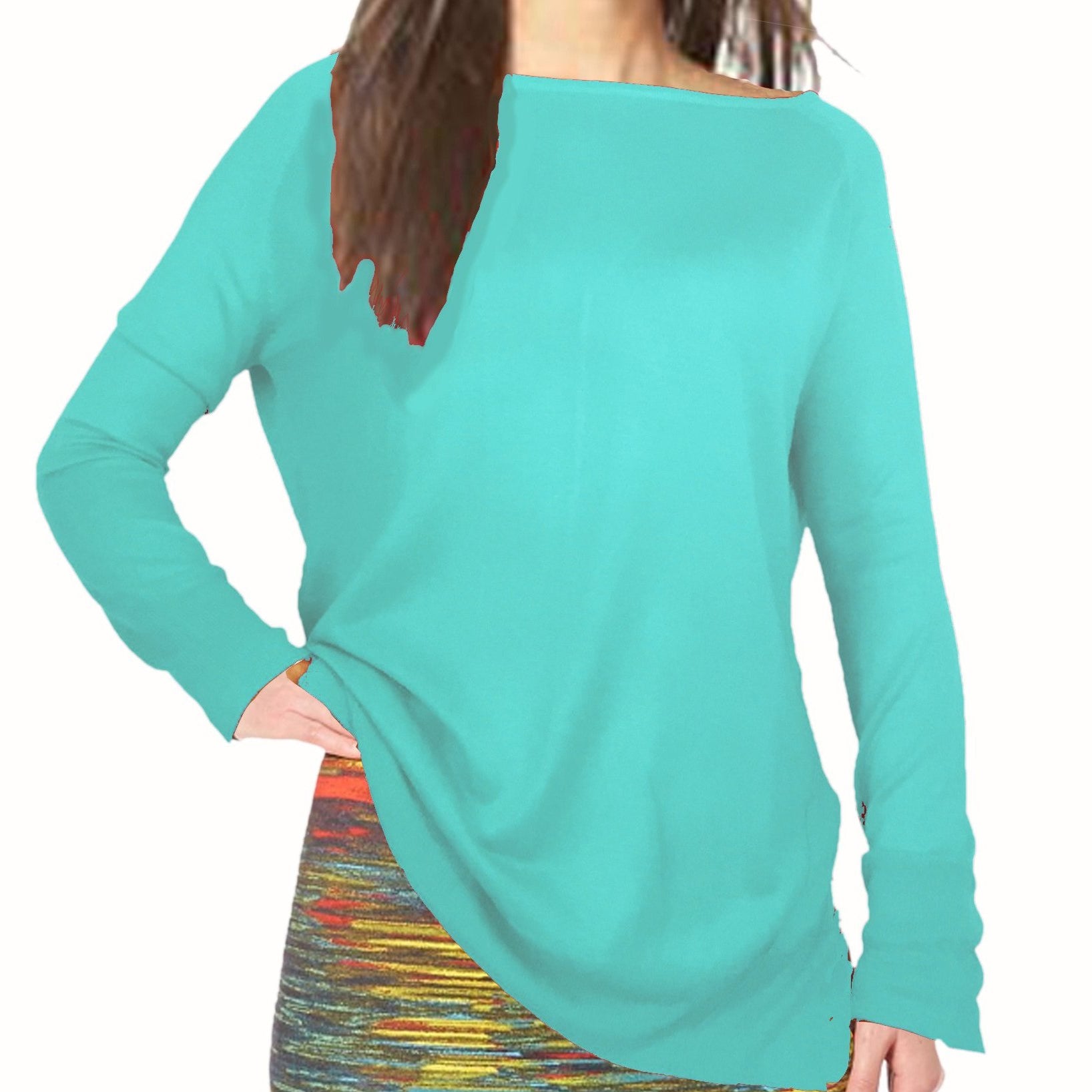 ASHORE WOMENS CLASSIC FINE LONG SWEATERS