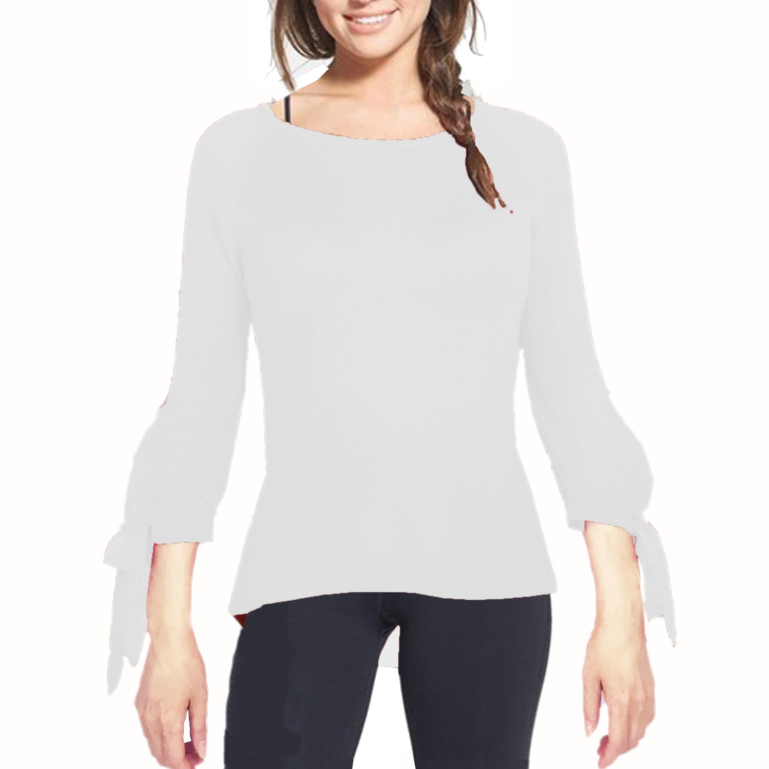 ASHORE WOMENS SLIM FIT FINE SWEATERS WITH BUBBLE CUFF