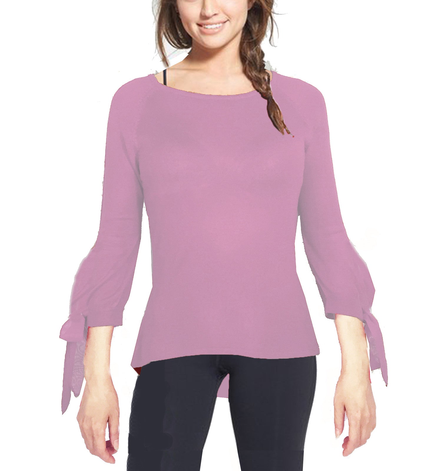 ASHORE WOMENS SLIM FIT FINE SWEATERS WITH BUBBLE CUFF