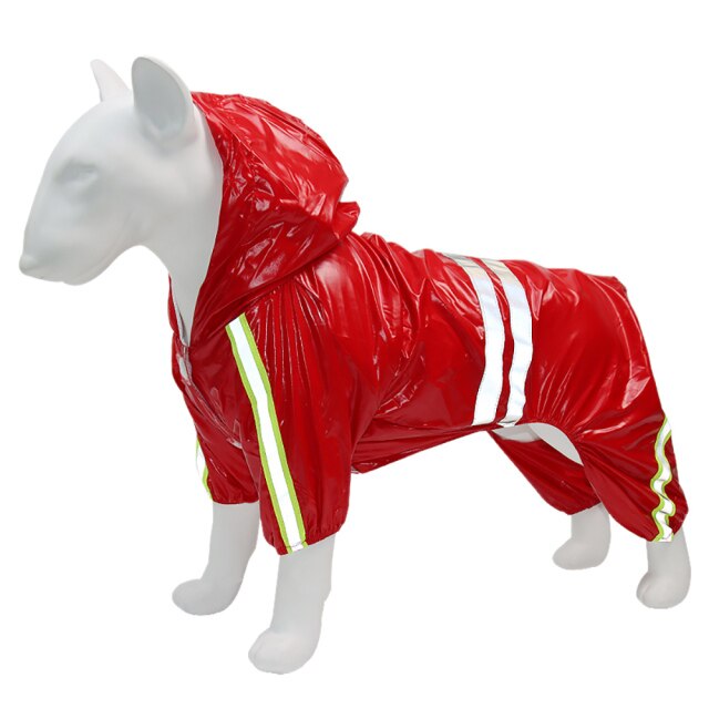 Chaqueta impermeable reflectante para perros y mascotas de Ashore Shop
