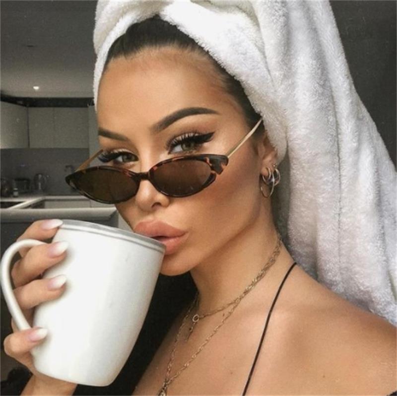 2019 New Women Trendy Small Cat Eye Sunglasses