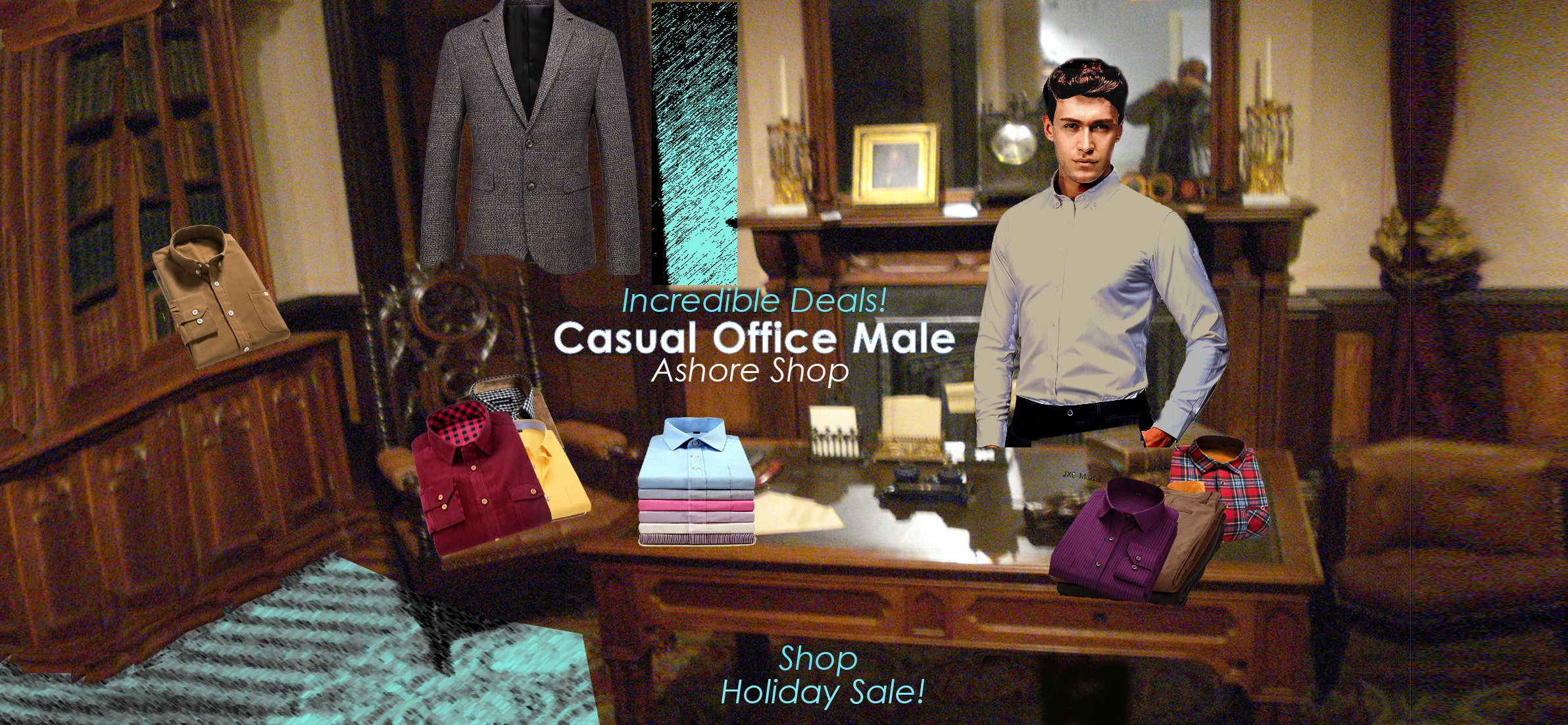 Casual Office Male