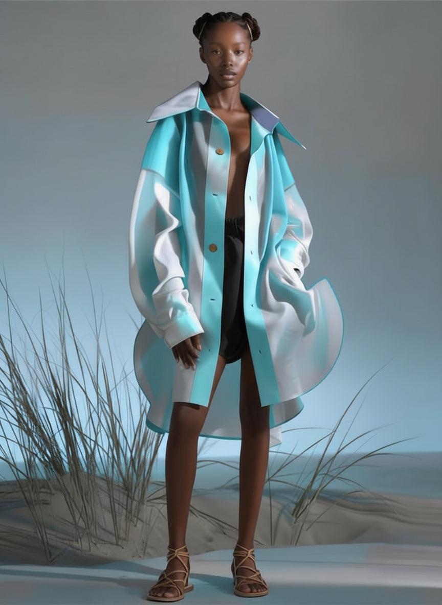 ASHORE® Tide-Dye Shirt Coats
