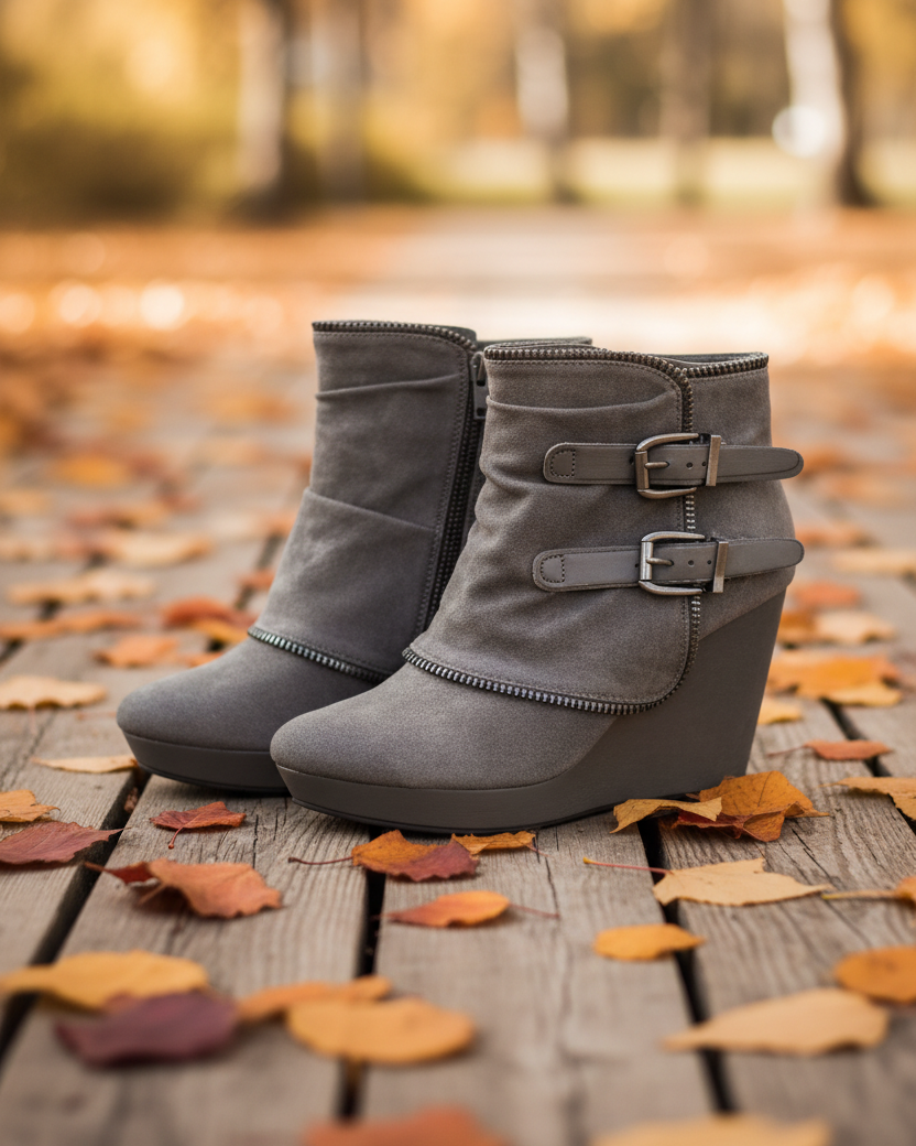 Hidden High Platform Ankle Boots Ashore Shop
