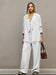 Personalized 3 Piece Office Suit with Vest Pants Chic Custom Style
