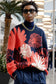 Ashore® Unisex Tropical Jacquard Pattern Crew Neck Pullover Sweaters