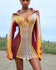 Ashore Design Knitted Thin Sweater Dress For Beach Getaway