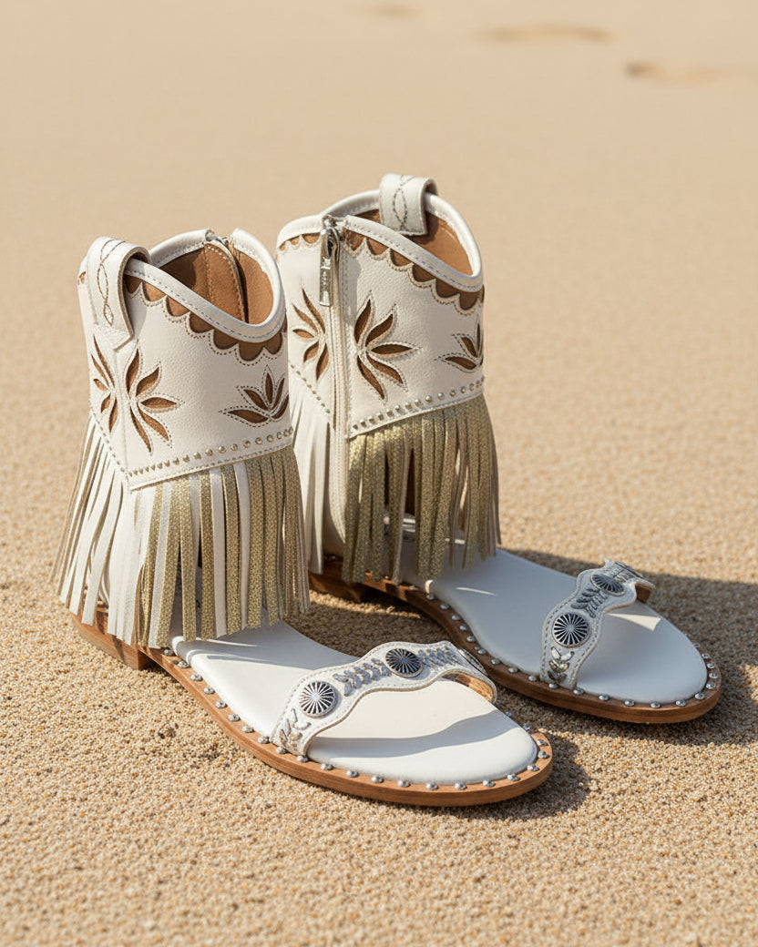 Ashore&nbsp; Cowgirl Shop Western-inspired women’s summer flats