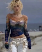 Ashore Beach Swimwear Cover Up Ombre Colors Designer Collaboration Item